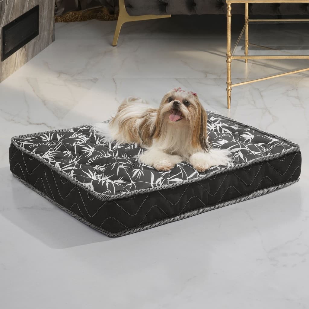 Colchão De Espuma Cama Pet D18 Duas Opções Bordado Cachorro Pequeno A Grande Porte Cão Gato Moviano