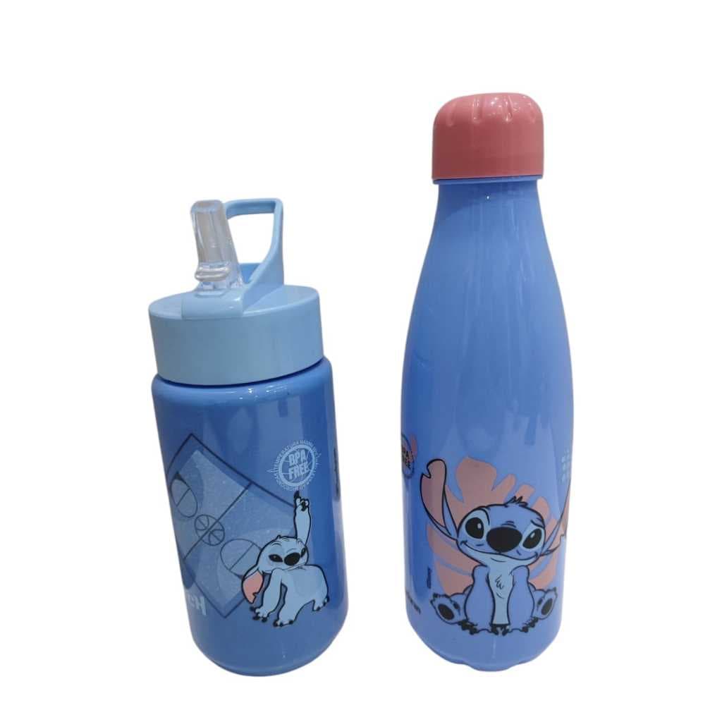 Garrafa Lilo & Stitch 600 Ml Ou Squeeze 500 Ml Lilo & Stitch Mega Promoção
