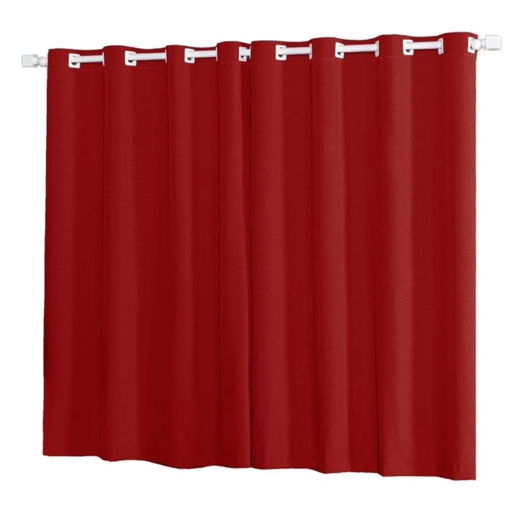 Cortina Roma Decorativa Sala ou Quarto Com Ilhós 3,00 x 2,20  Promoção