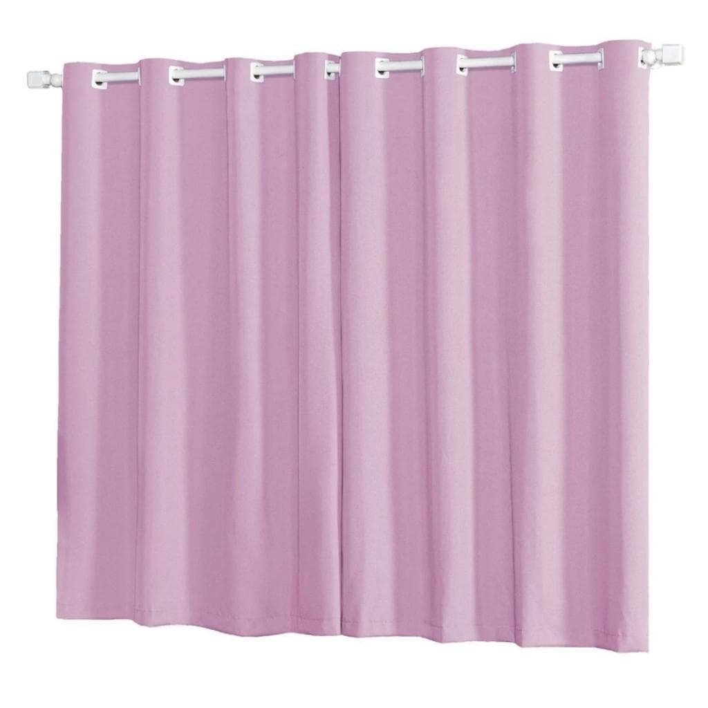 Cortina Roma Decorativa Sala ou Quarto Com Ilhós 2,00 x 1,40  Promoção