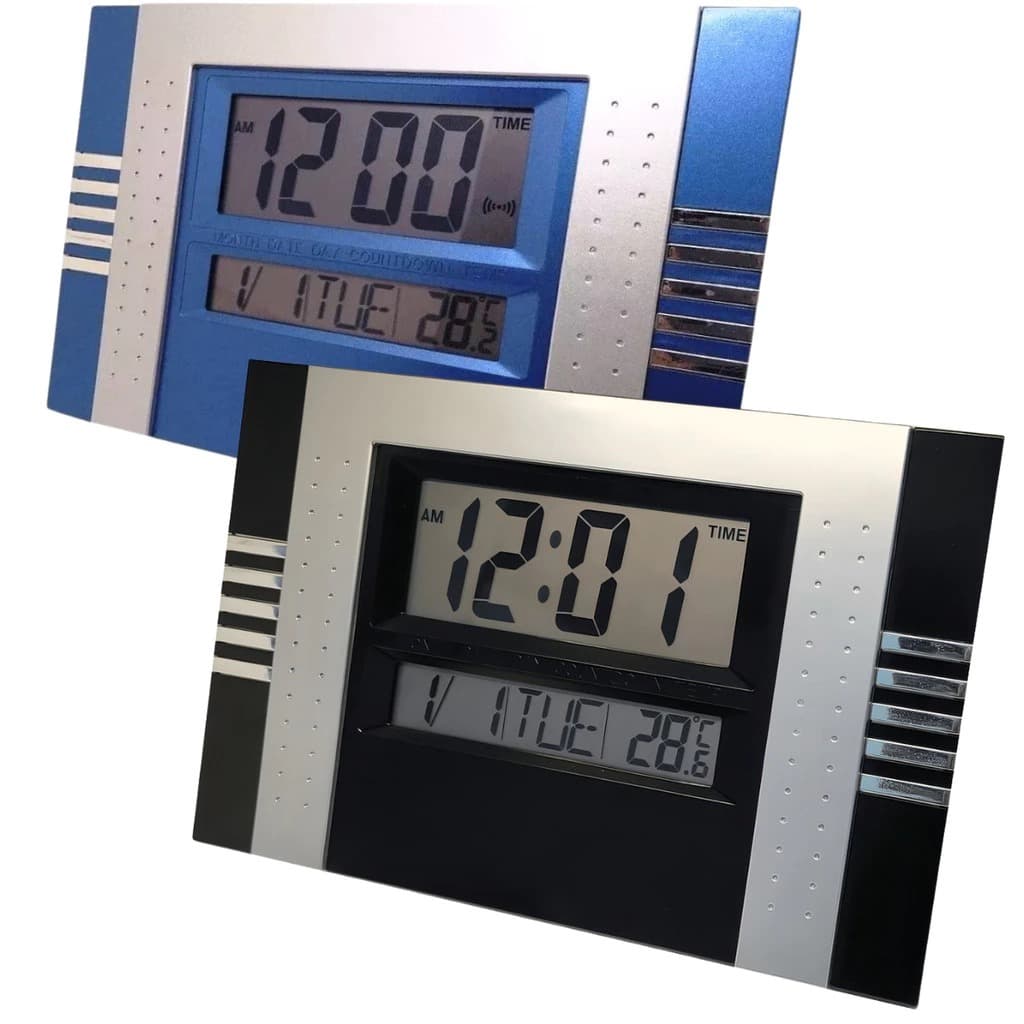 Relógio De Mesa E Parede Grande Luxo Pilha Kapbom KA-7038