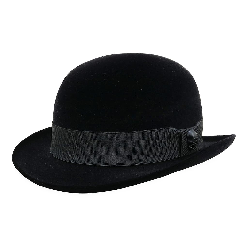 CHAPÉU COCO PRETO COM PEQUENO DEFEITO DE FABRICAÇÃO - LEIA A DESCRIÇÃO