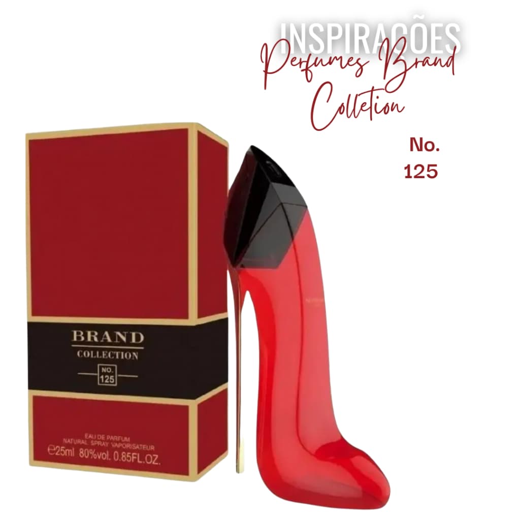 Perfume Feminino Miniatura Brand Collection 125 - Boa Menina - 25ml