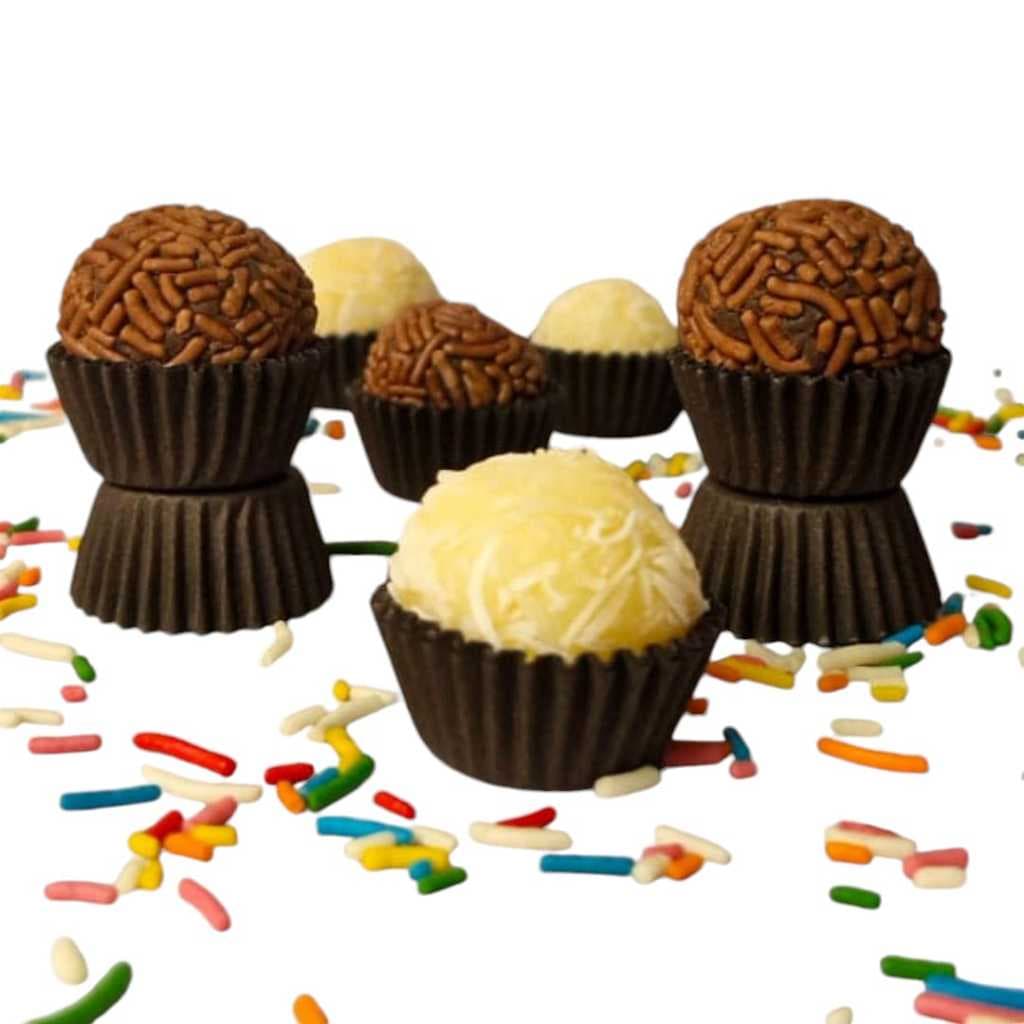 N5 5000 Forminhas de papel impermeáveis e forneáveis, fácil manuseio para doces brigadeiro beijinho