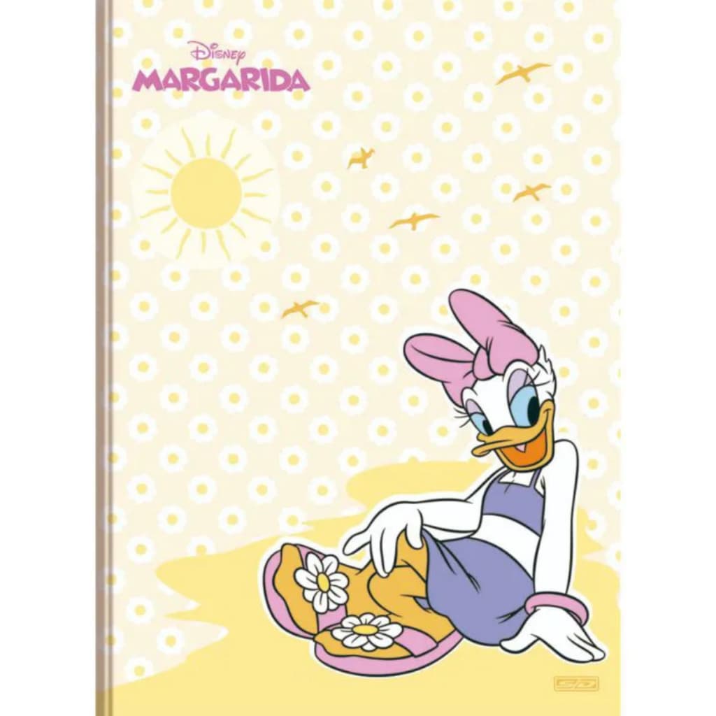 Caderno Brochurão Capa Dura Margarida 80 fls. - Animativa