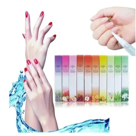 KIT 5 Canetas Óleo Revitalizador De Cutículas unhas hidratação