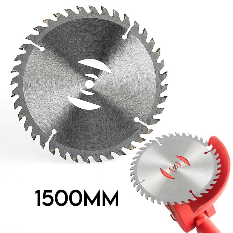 Disco Para Aparador de Grama Roçadeira 150mm Lamina Serra Circular Aço
