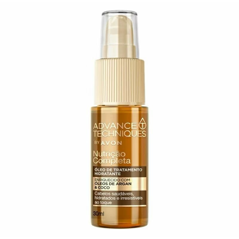 Óleo de tratamento hidratante argan e coco 30ml