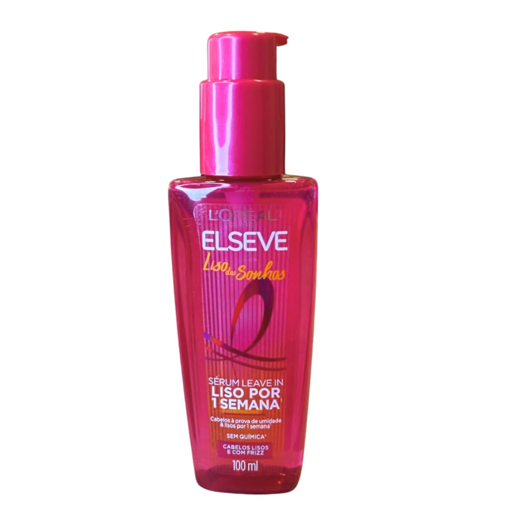 Novo Oleo Serum Leave in Liso dos sonhos Elseve Loreal 100ml