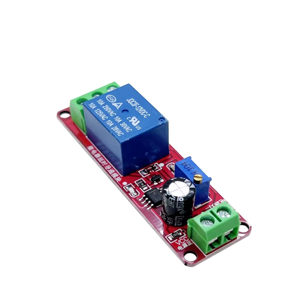 Módulo De Retardo Delay Com Ne555 Rele 12v 10a [ CÓDIGO 1163 ]