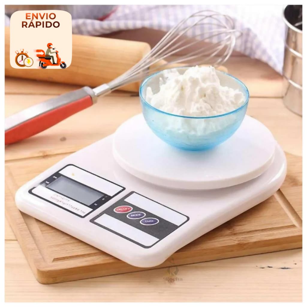 Balança Digital De Cozinha Alimentos Dieta Alta Precisão Até 10kg