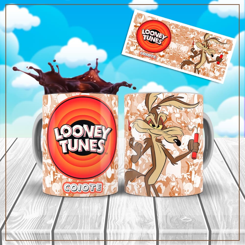 Caneca Looney Tunes Desenho