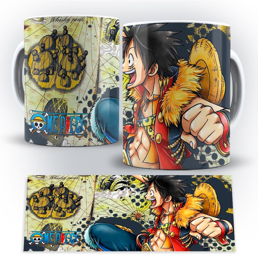 Caneca One Piece Anime Desenho