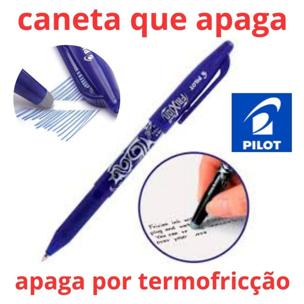 Caneta que Apaga Frixion da Pilot BLFR7