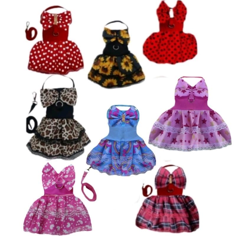 COLEIRA PEITORAL SAIA E PEITORAL VESTIDO - SEM GUIA