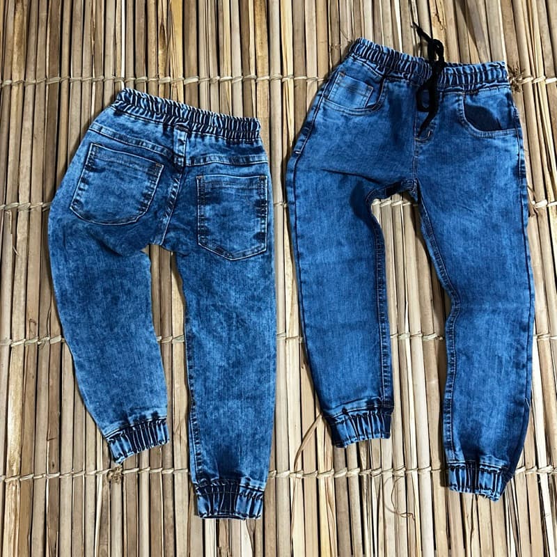 CALÇA JEANS JOGGER INFANTIL SKINNY MENINOS