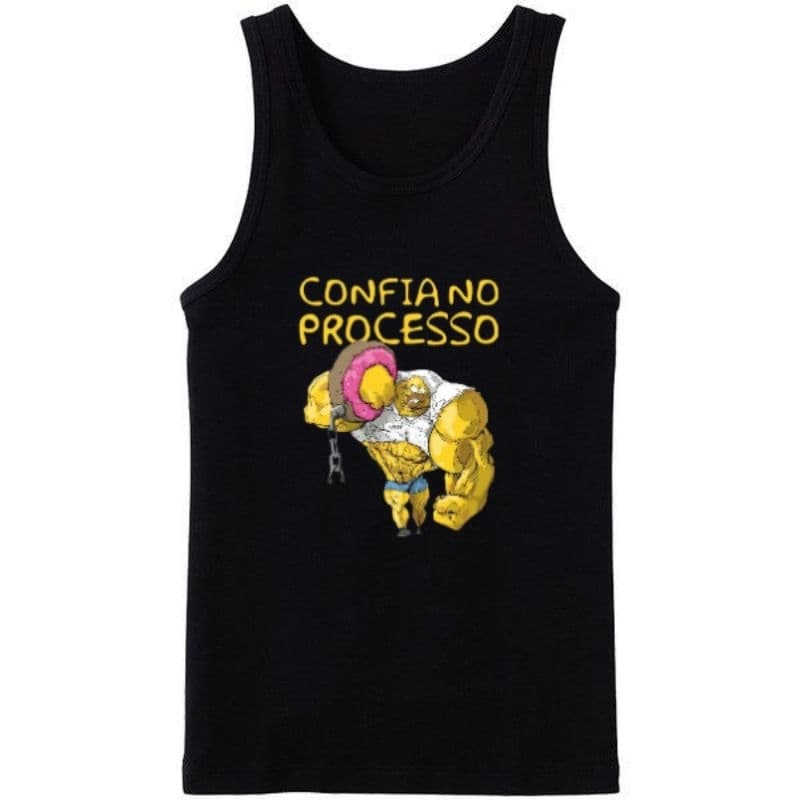 regatas para treino camiseta cavada de anime streetwear unissex 100%algodão