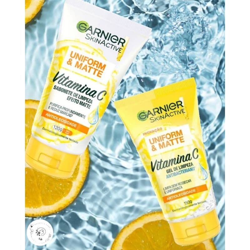Gel de Limpeza Facial Skin Active + Gel de Limpeza Facial Skin Uniform & Matte