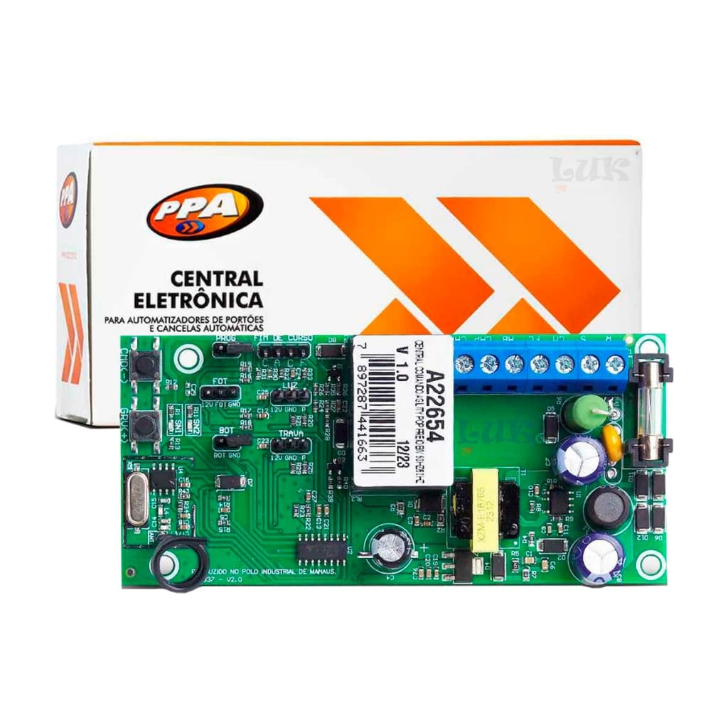 Central Placa Ppa Motor Portao Automatico Bivolt Original PPA