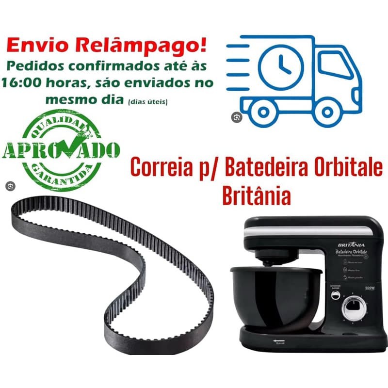 Correia para Batedeira  Orbitale 500w -