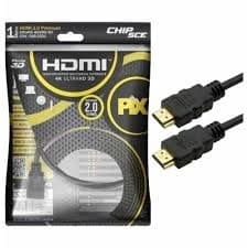 Cabo HDMI 2.0 HDR 4K 19 Pinos Polybag PIX 5