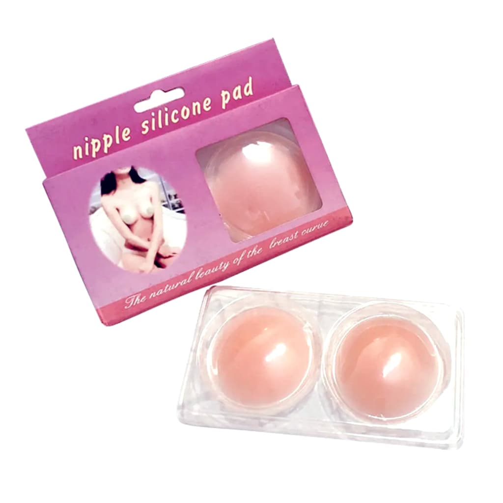 Kit 2, 3 e 4 Pares Protetor Tapa Mamilos Silicone Adesivo Reutilizável Nipple Pad