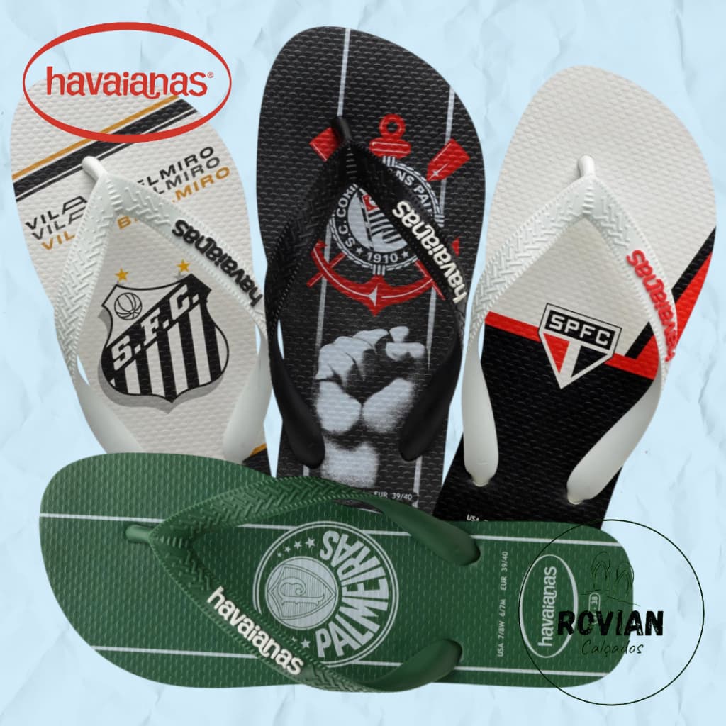 Chinelo Sandália Havaianas Top Times (Original)