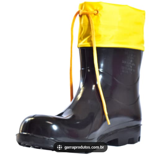 BOTA GARRA PVC C/POLIANA CANO MEDIO ORIGINAL