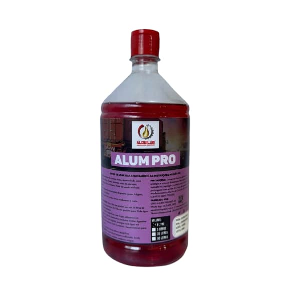 LIMPA ALUMINIO LIMPA BAU CONCENTRADO PRODUTO DESINCRUSTANTE 01 LITRO