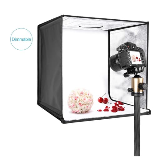Box Fotografia Estúdio Photo Ring LED Light Studio RGB Lightbox mini portatil 60X60