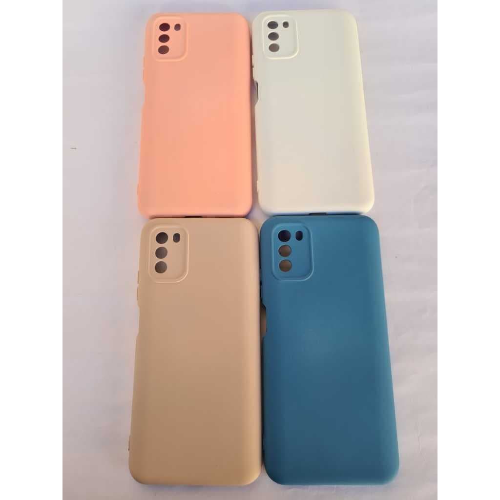 Capa Capinha Case Xiaomi Poco M3 de Silicone Anti impacto Interior Aveludado