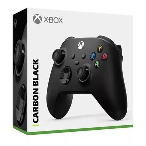 Controle Sem Fio Microsoft Xbox Wireless Series X|s Cor Carbon Black Preto