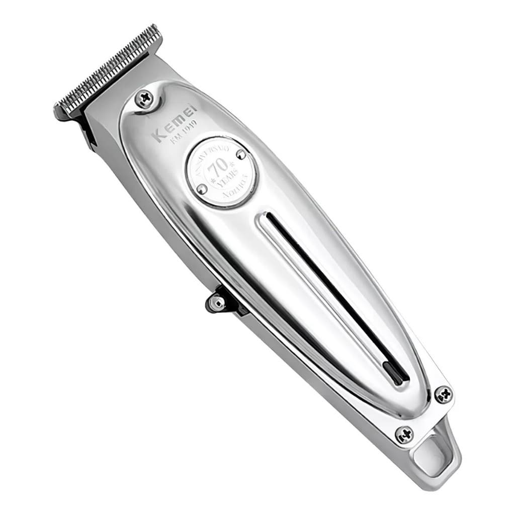 Aparador de pelo Kemei KM-1949 prateado 127/220V