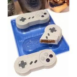 Forma de Páscoa controle vídeo game retro forma especial 3 parte silicone porto forma