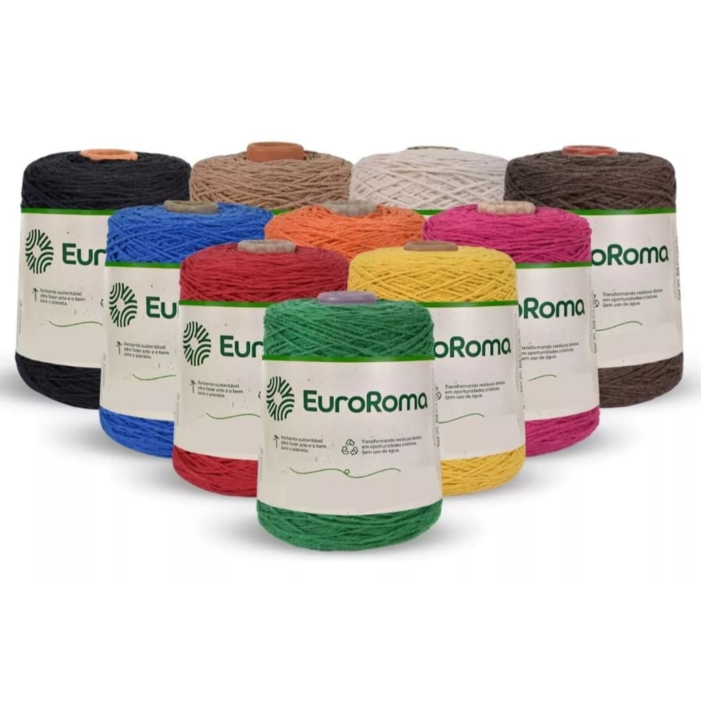 Barbante Colorido nº 6 - 610m EuroRoma