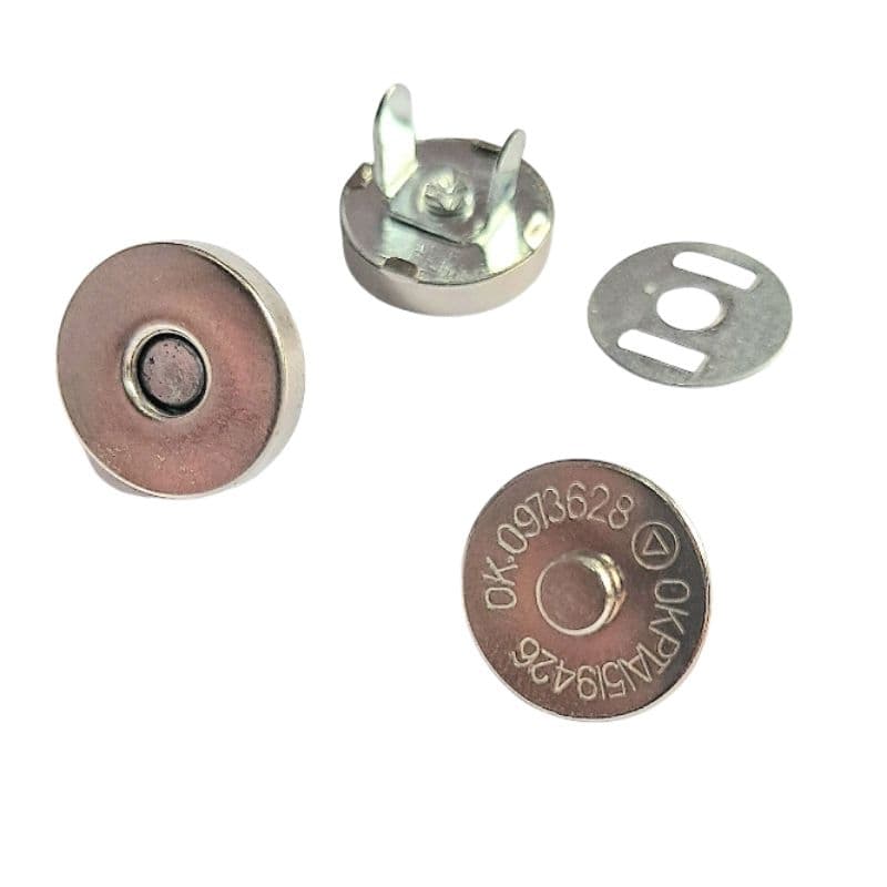 Botão 14mm magnético Para Bolsas