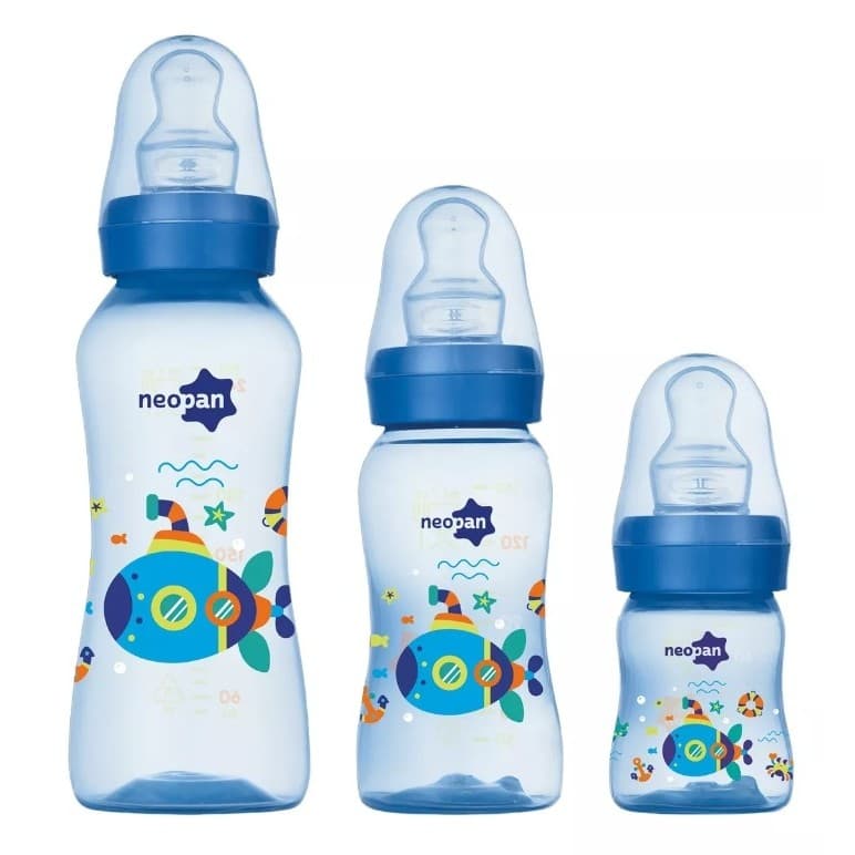 Mamadeira  Bico Ortodôntico ou Bico Natural 70/140/250ML Masculino