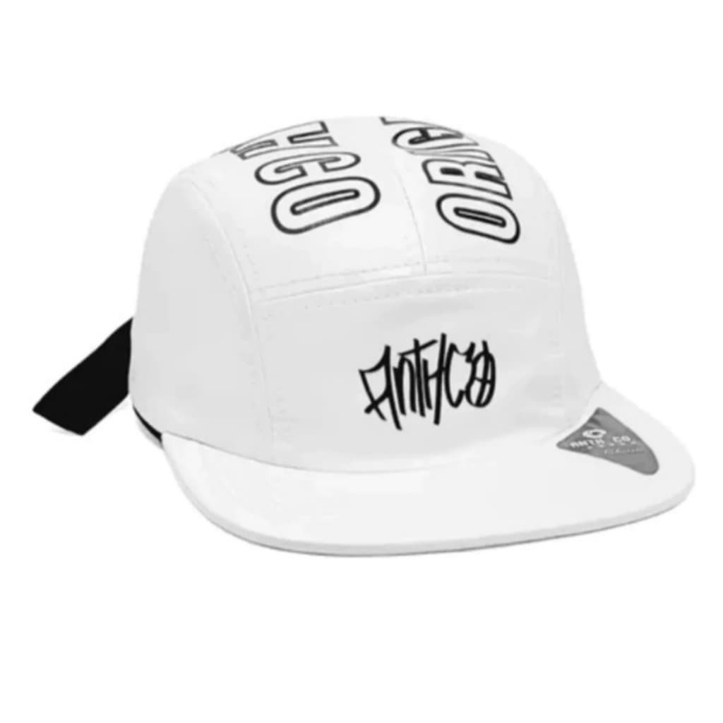 Boné Five Panel Aba Reta Anth Co Strapback Original Skate