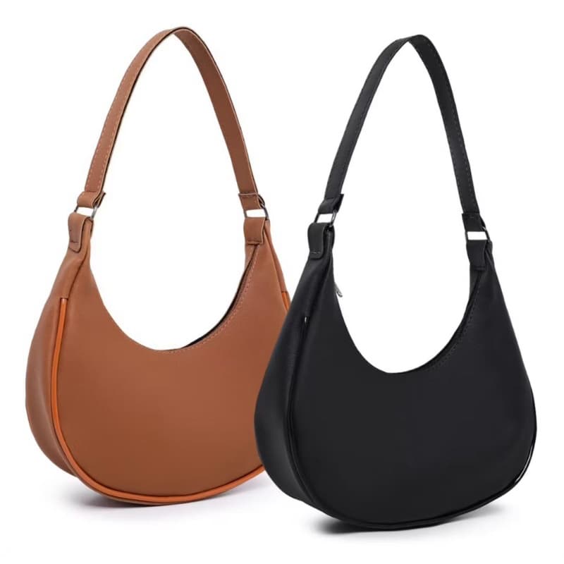 PROMOÇÃO KIT COM 2 BOLSAS MEIA LUA PRONTA ENTREGA ENVIO IMEDIATO