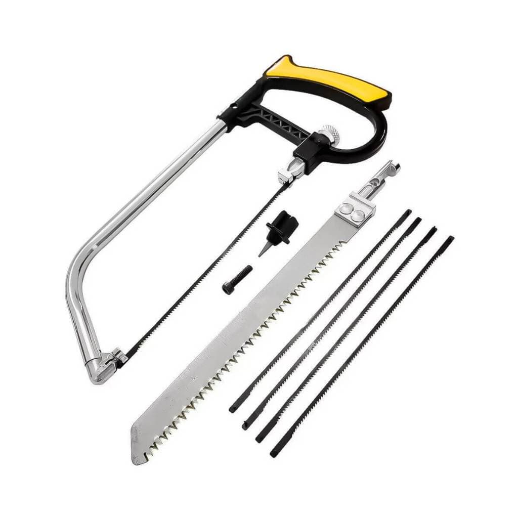 Mini Arco de Serra Multifuncional com Drill e Parafuso para Montagem