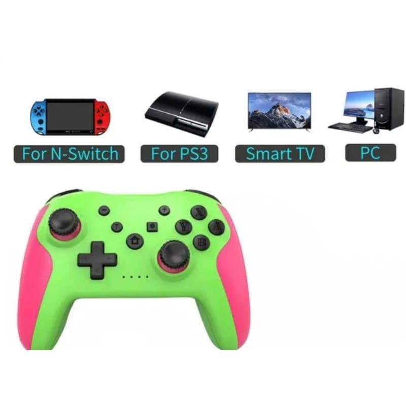Controle Gamepad Sem Fio bluetooth para Switch, PS3, PC, Smartphone, Android, Notebook