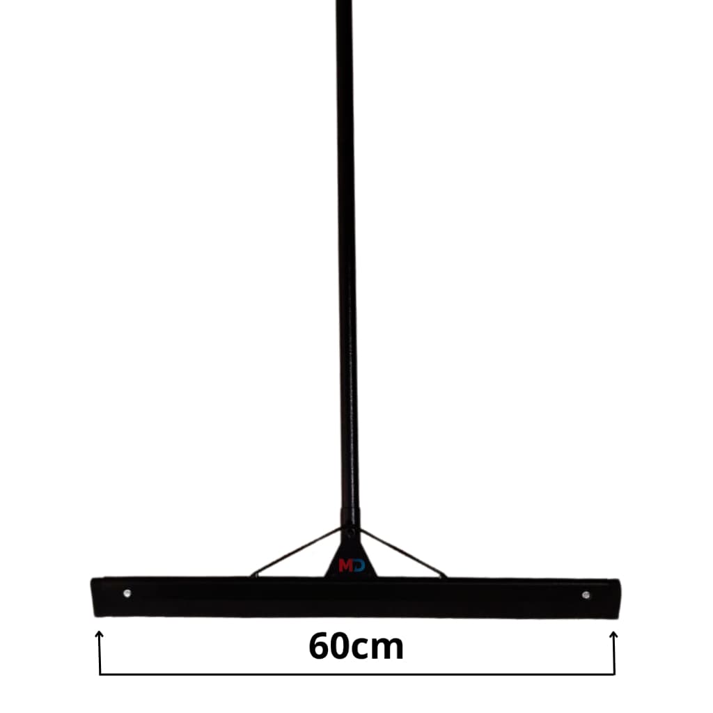 Rodo 60cm Aço Preto Com Cabo
