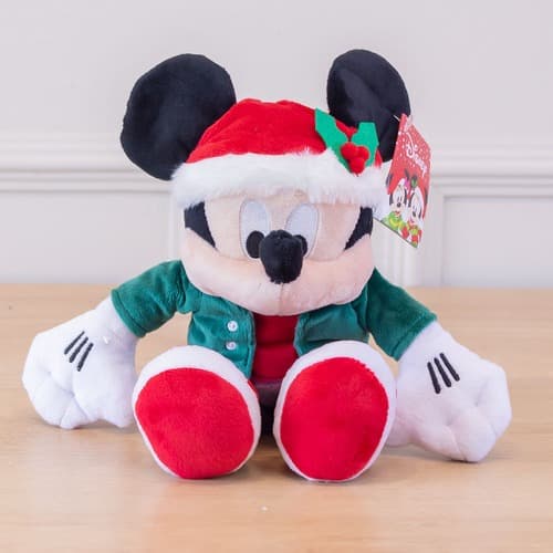 Mickey Pelucia Roupa Xad Colorida 32cm
