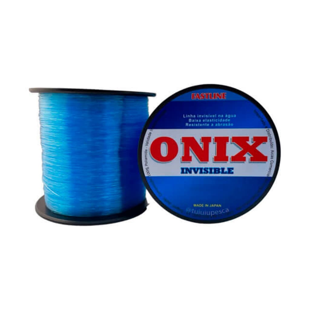 Linha de Pesca Monofilamento Onix Invisible 500m Azul – FastLine