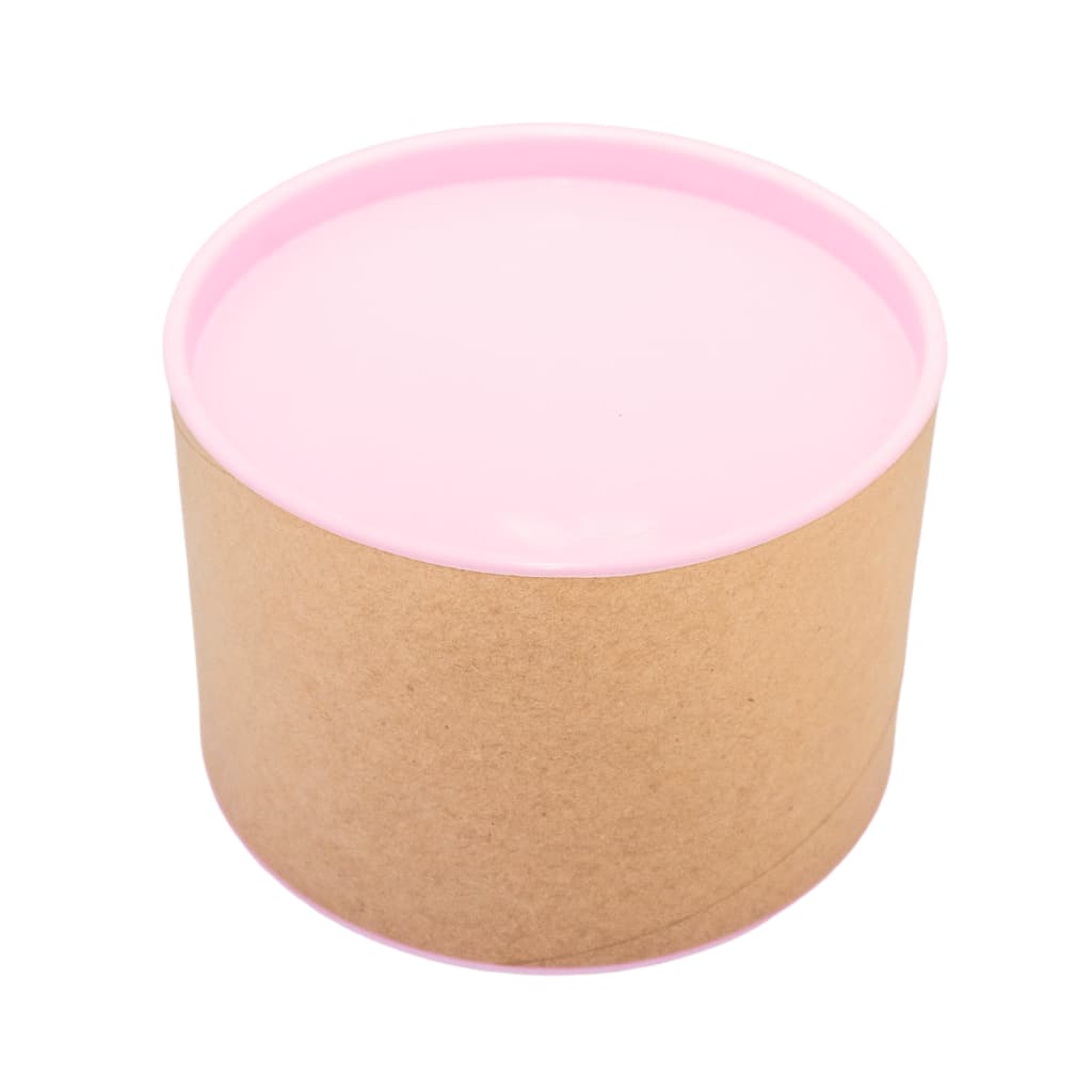 5-20 Tubo Latas Embalagem na cor Rosa Bebe 7x10 cm P/ Personalizar Lembrancinha Mimo Artesanato Diy