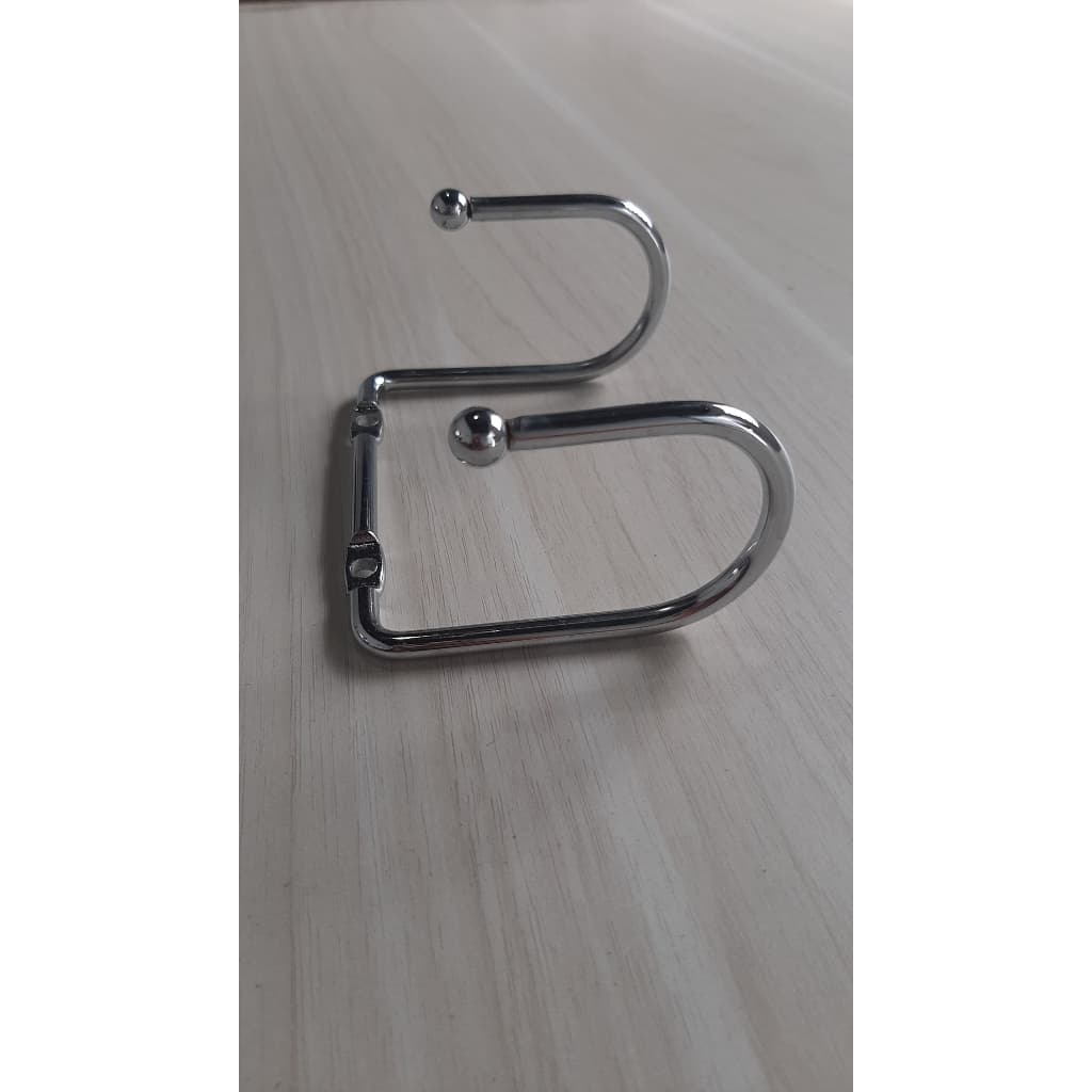 Gancho para Provador E Porta Utilidades de 2, Kit Com 5