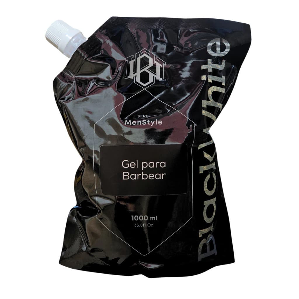 Gel para Barbear Men Style 1000ml - Black White