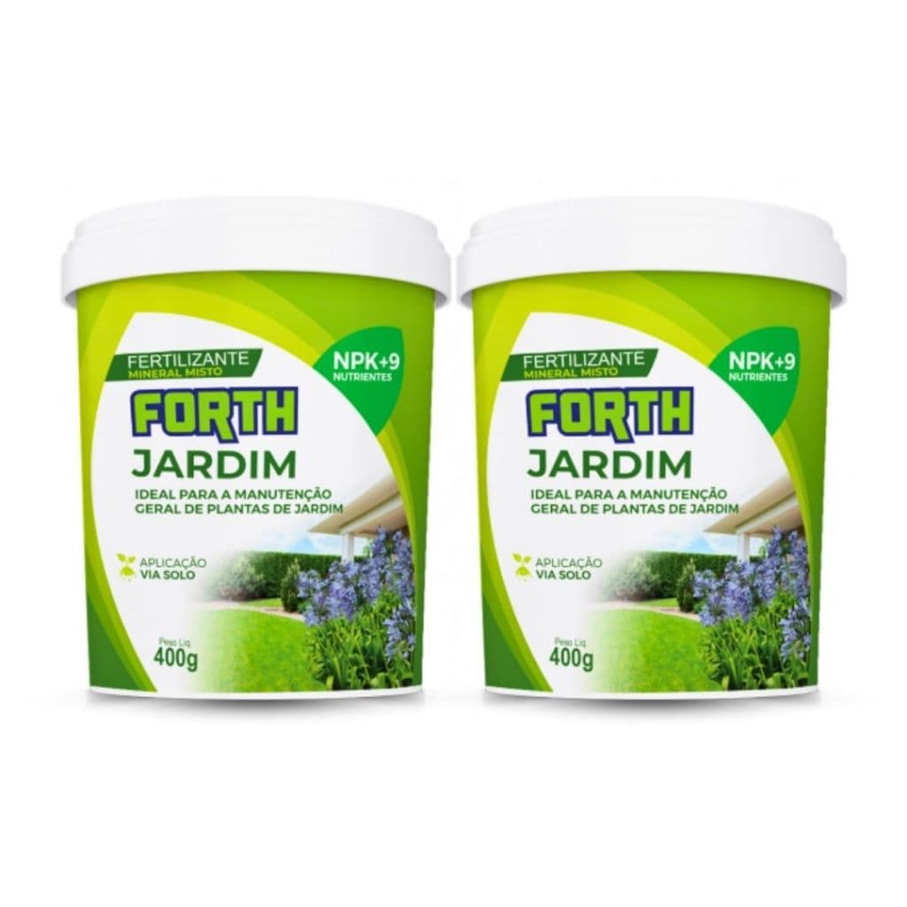 2 Adubo Fertilizante Forth Jardim Jardim Sempre Verde