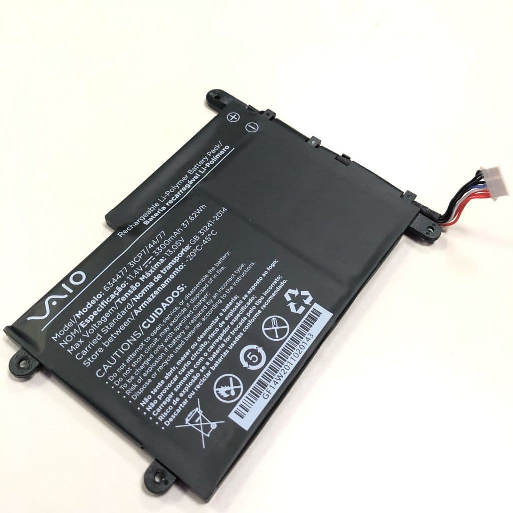 Bateria Sony Vaio 634477 3lcp7/44/77 - 3300mah 11.4v