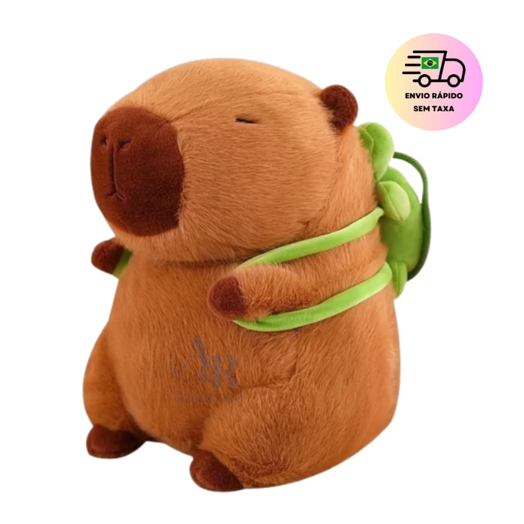 Brinquedo de Pelúcia Capivara Animal de Pelúcia Fofo Exclusivo Macio para Presentes Pelucia Kwai